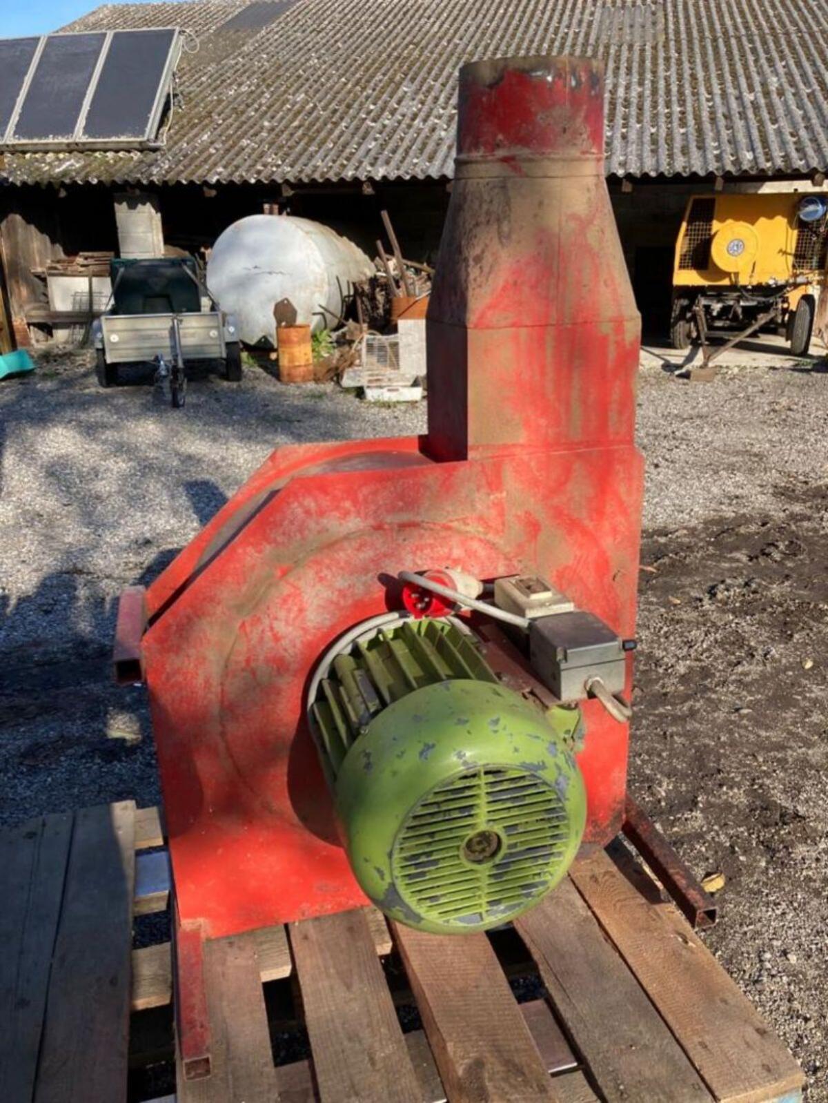 Hackschnitzelgebläse 10 kW 1
