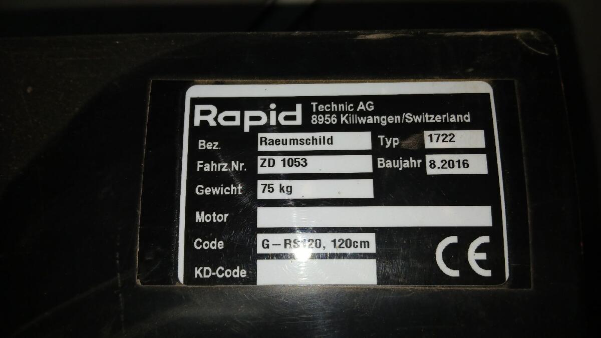 Schneeschild Rapid G-RS120 2