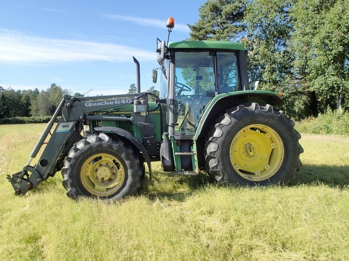 John Deere 6200 S mit Quicke 640 Frontlader 2