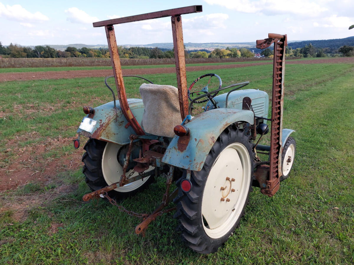 MAN 2F1 Oldtimer Mähwerk TÜV + Reifen neu Güldner Fahr 2