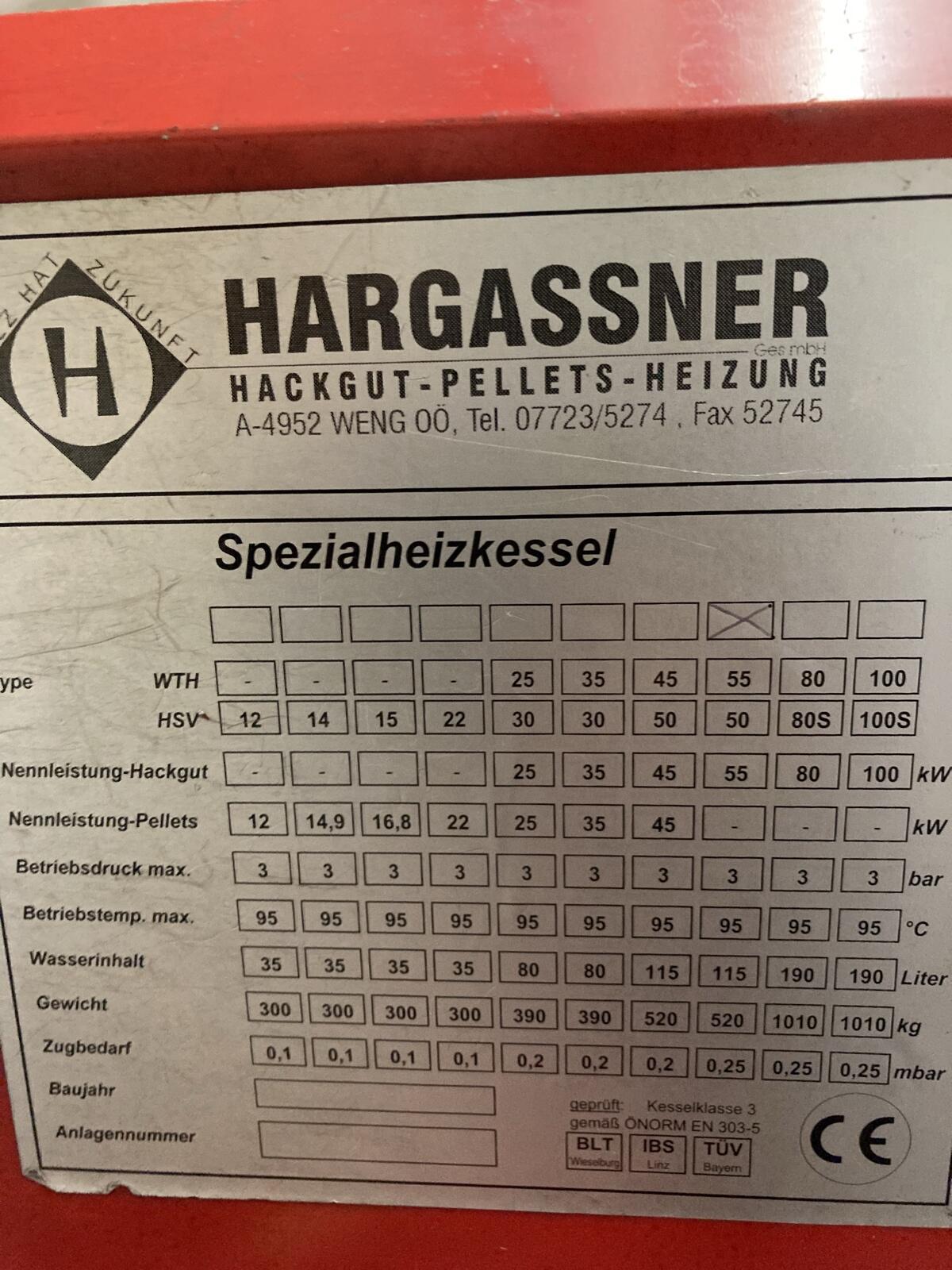Hackschnitzelheizung Hargassner 2