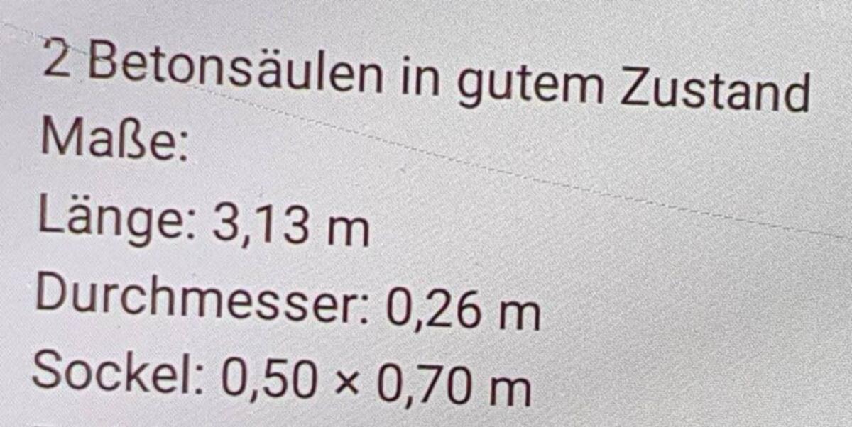 Betonfundamente Strommasten 3