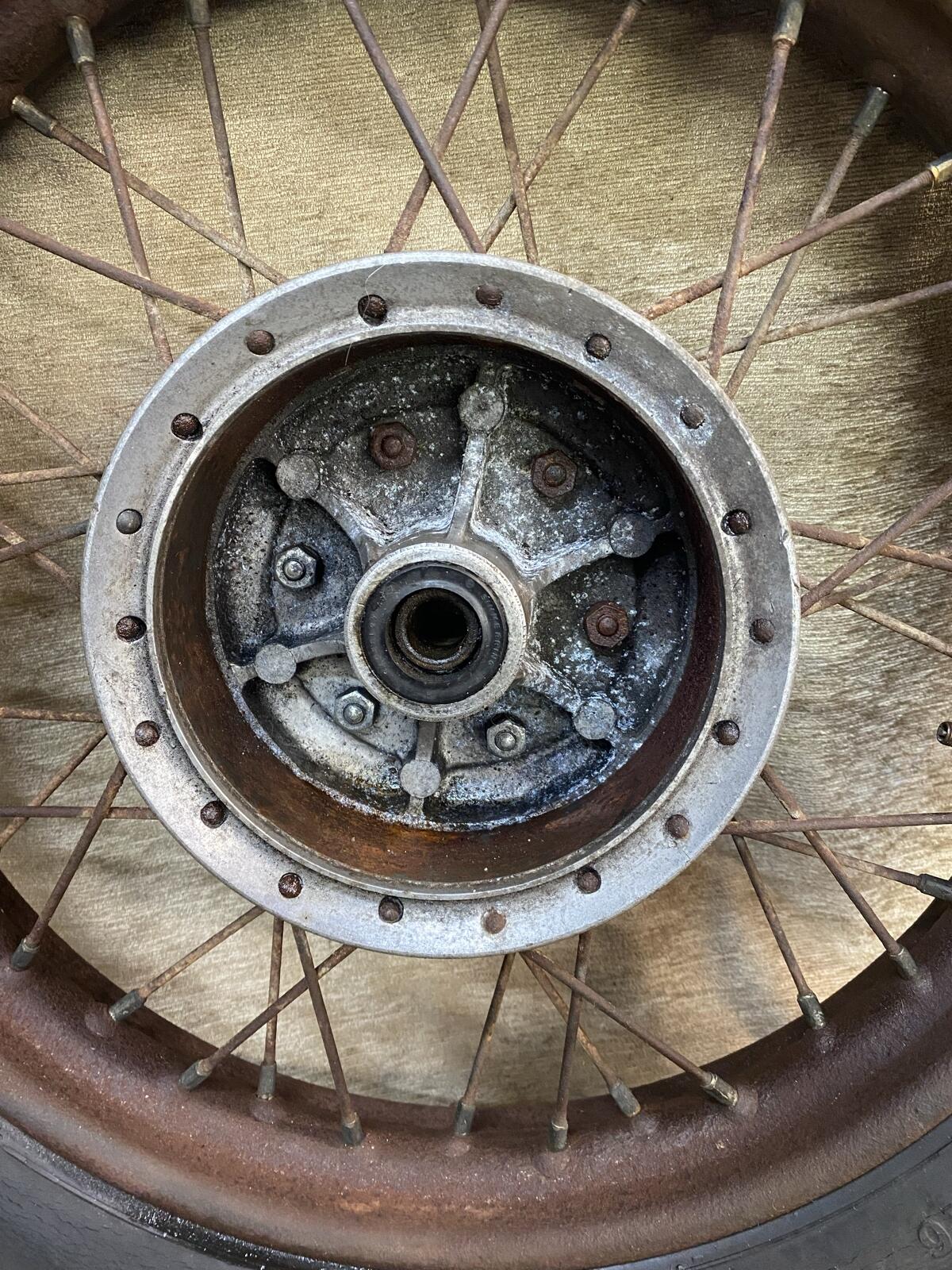 Puch SV 175 - Puch SV 125 Felge - Rad - Puch 2