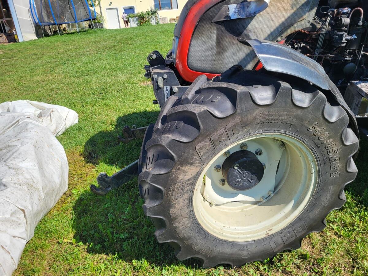 Brandschaden Valtra A85 2