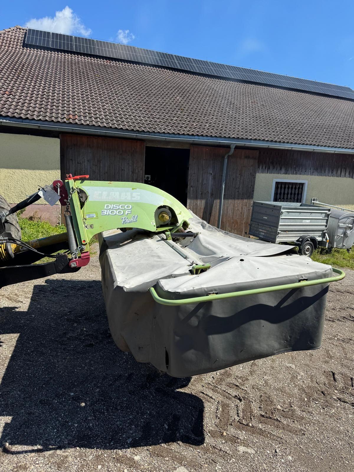 Frontmähwerk Claas 3100F Profil 3