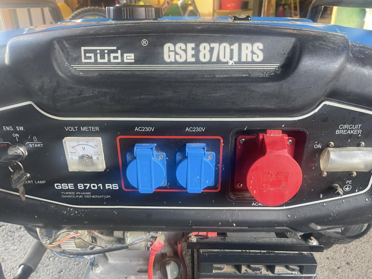 Notstromaggregat Güde GSE 8701 RS 2