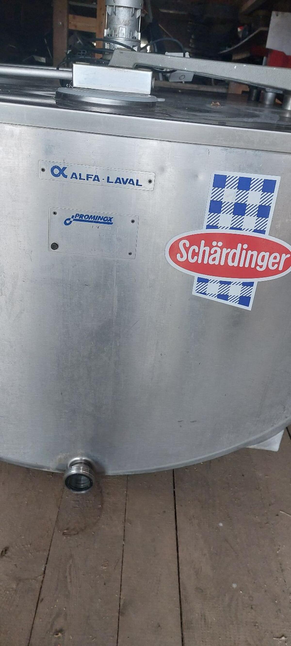 Milchkühltank-Wanne Eckig 3