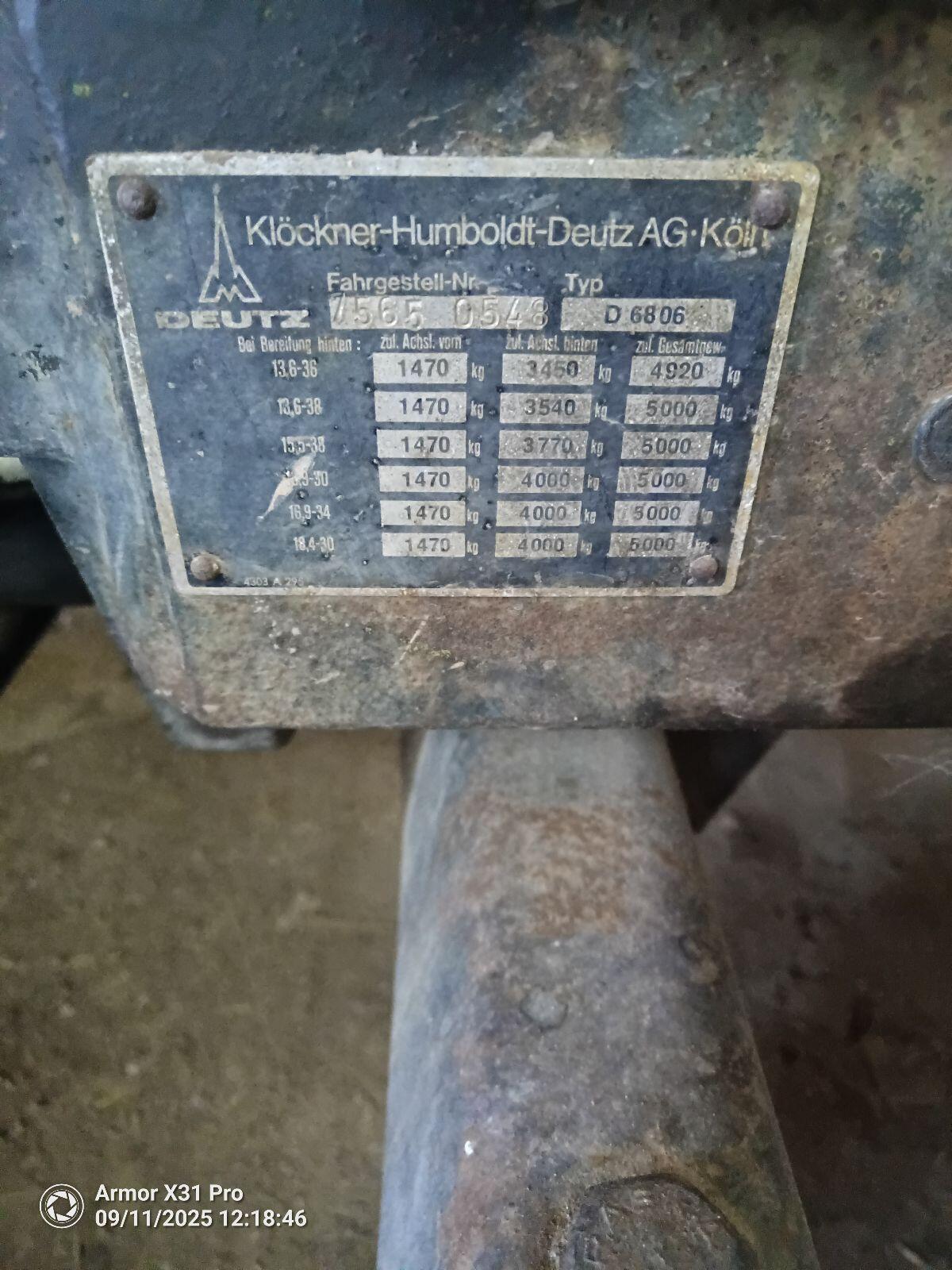 Deutz 6806 3