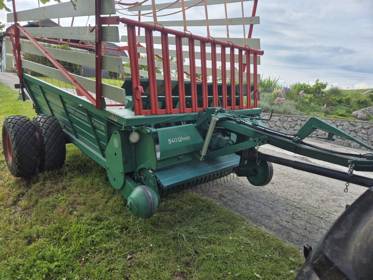 Verkaufe Steyr Minor Ladewagen 12m³ 3