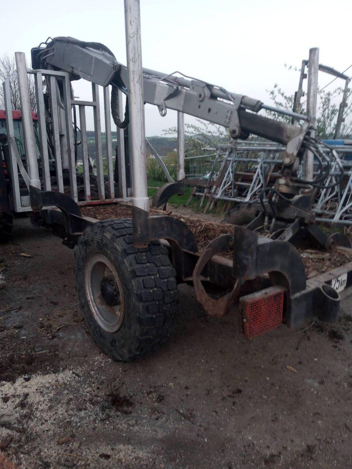 Rückewagen Forstanhänger Bernardi 2