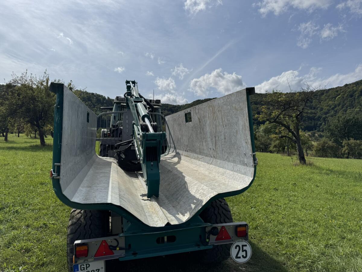 Pfanzelt Rückewagen S8 mit Seilwinde 2