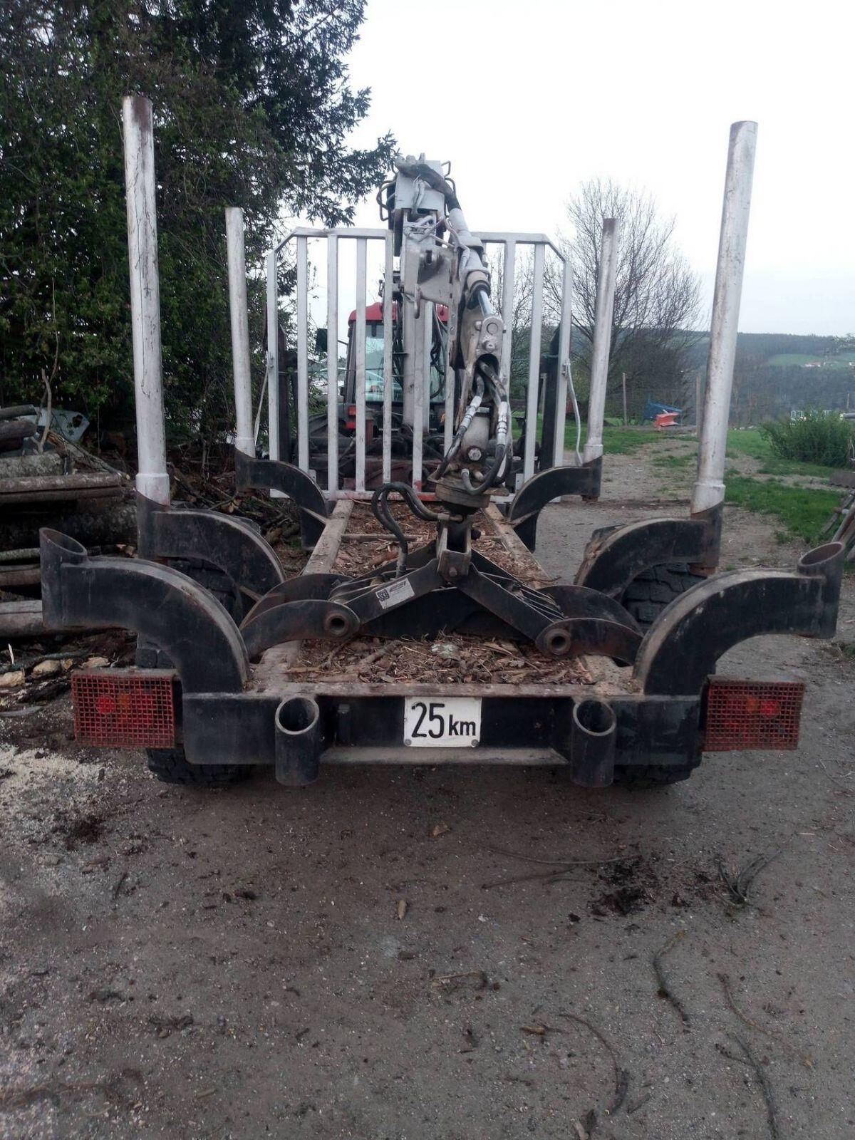 Rückewagen Forstanhänger Bernardi 3