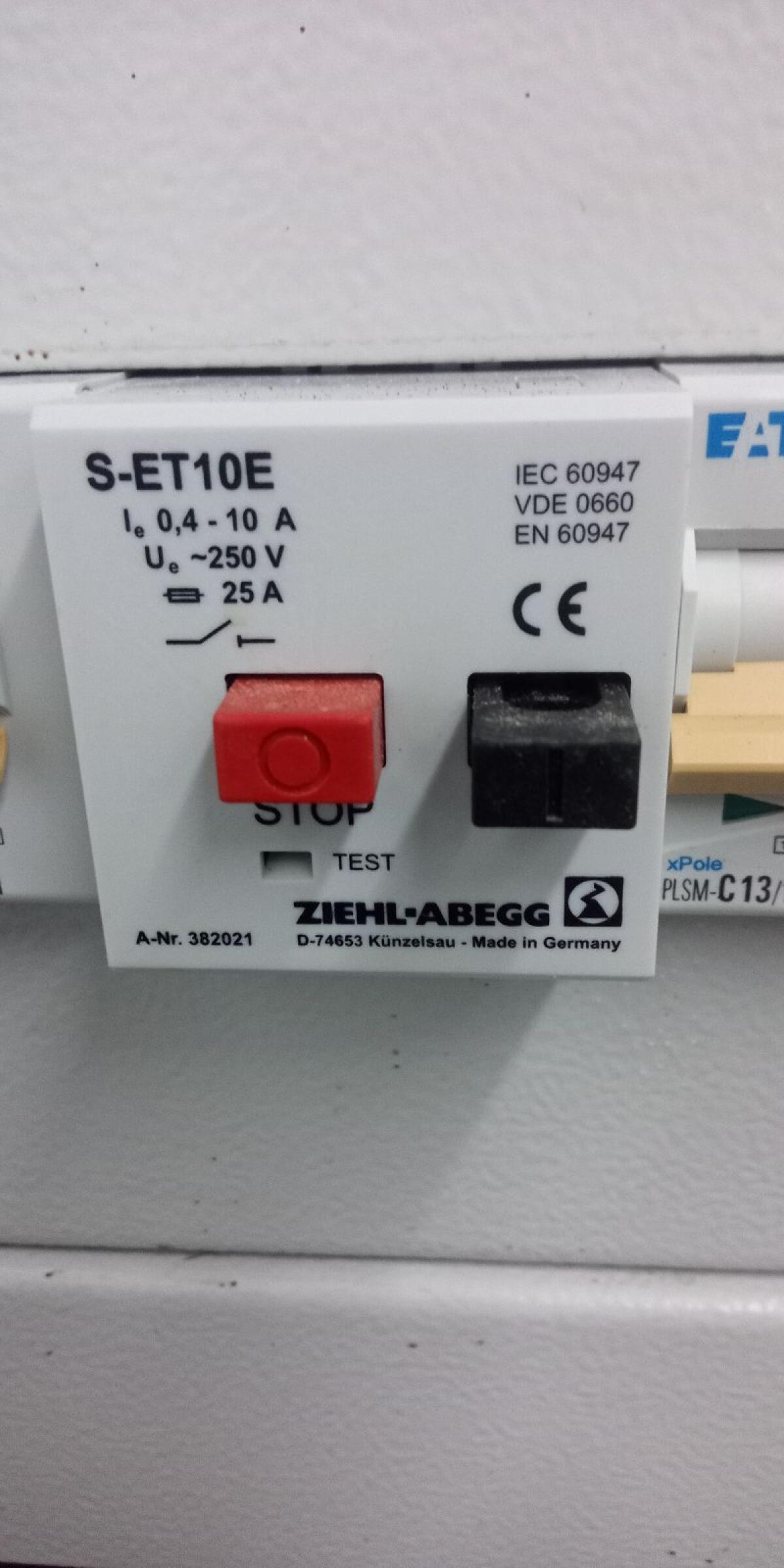 Motorschutz Ziehl-Abegg 1