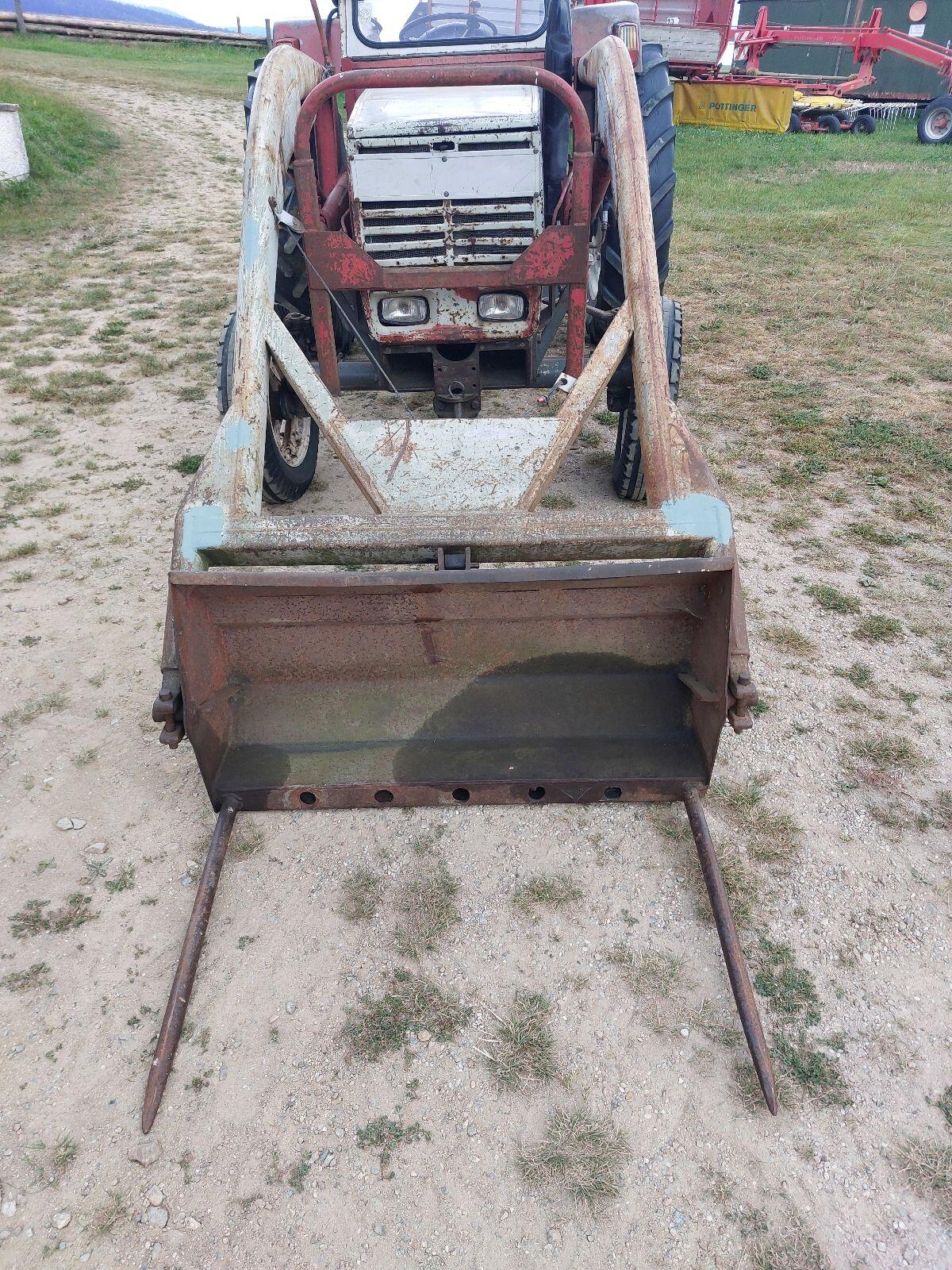Frontlader zu Steyr Plus 3