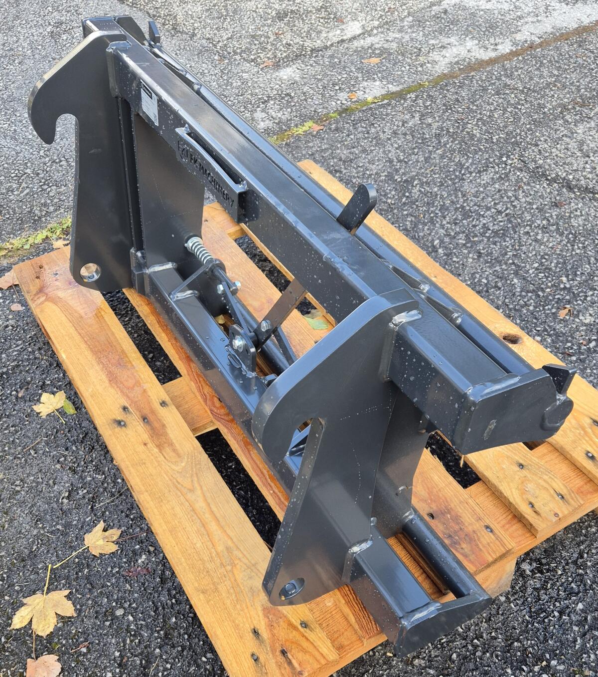 Liebherr Radlader Euroaufnahme Adapter 3
