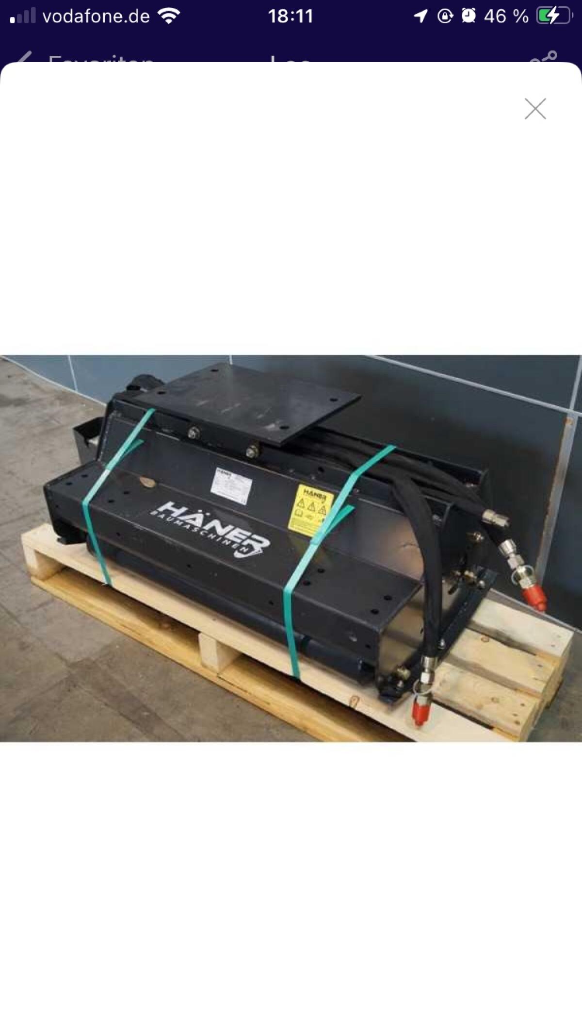 Mulchgerät, Minibagger Mulcher, Schlegelmulch Häner HML800 3