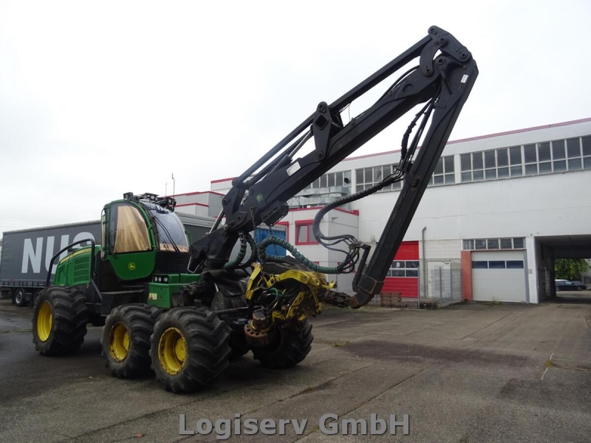 John Deere 1270E Harvester Forstmaschine Aggregat H480C 3