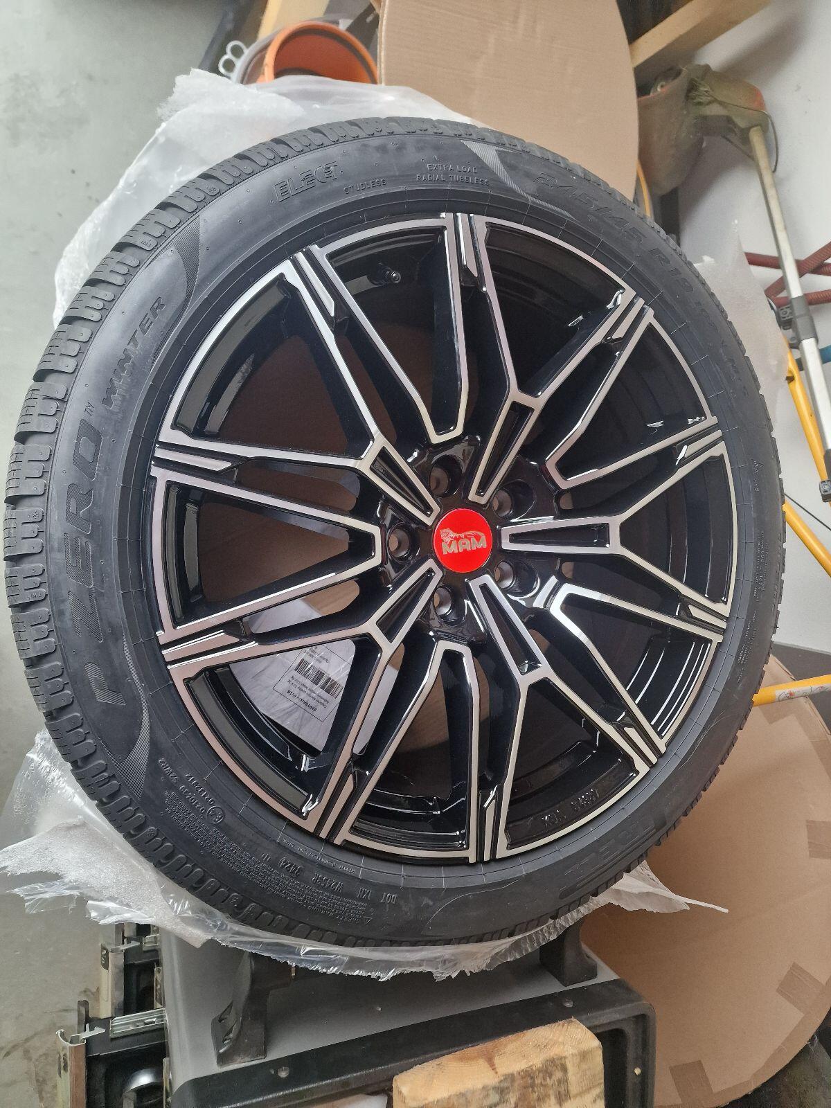 Mam Felgen B3N mit Pirelli Reifen 2