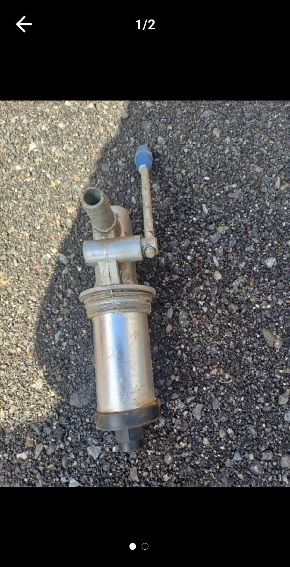 Dieselfass-Handpumpe 1