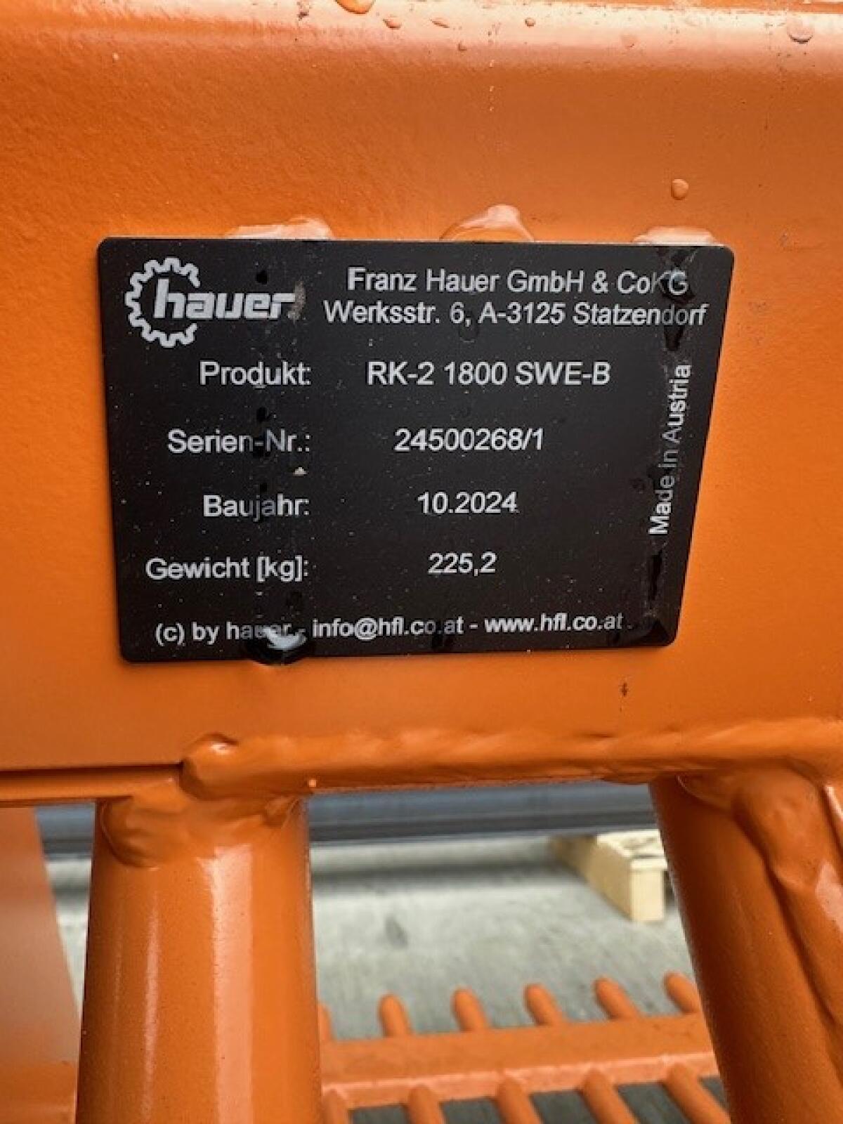 Hauer RK-2 Rübekorb Schaufel 3