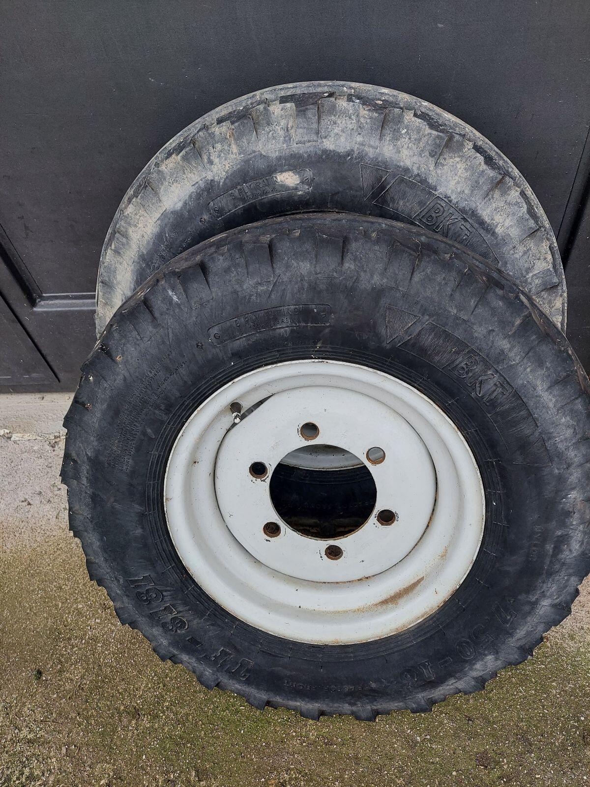 7.50-16 Reifen, Räder Steyr 2