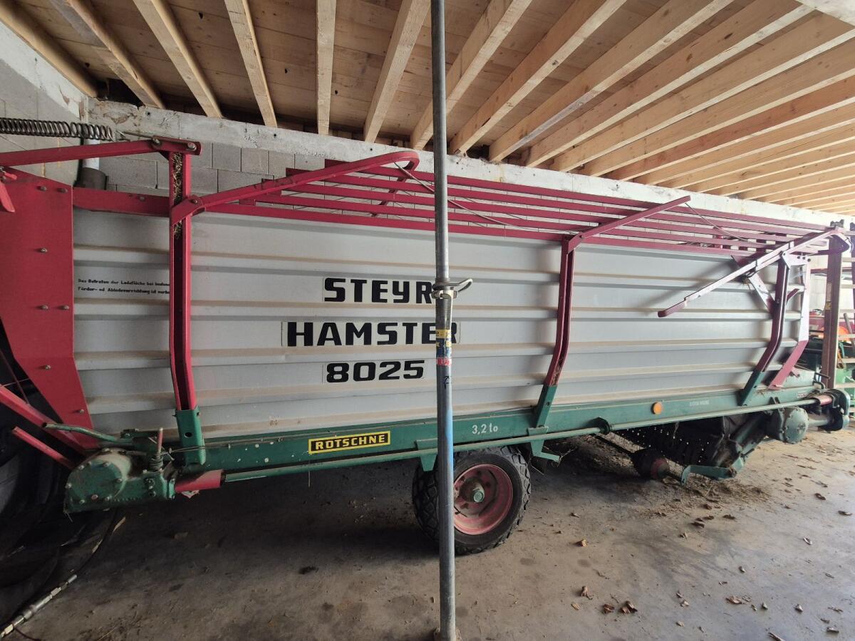 Ladewagen Steyr Hamster 8025 1