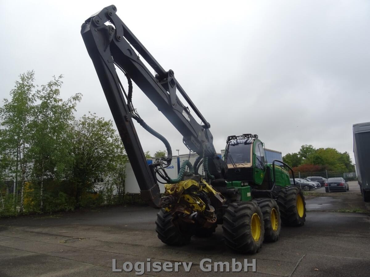 John Deere 1270E Harvester Forstmaschine Aggregat H480C 1