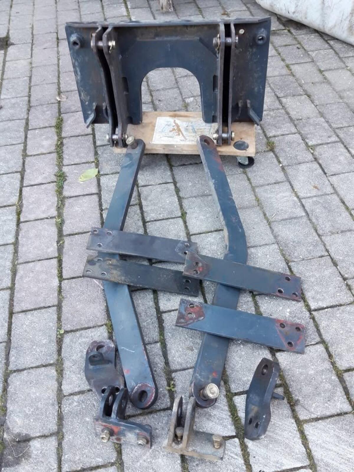 Original Hauer Frontplatte Schneepflugplatte Kommunalplatte 2