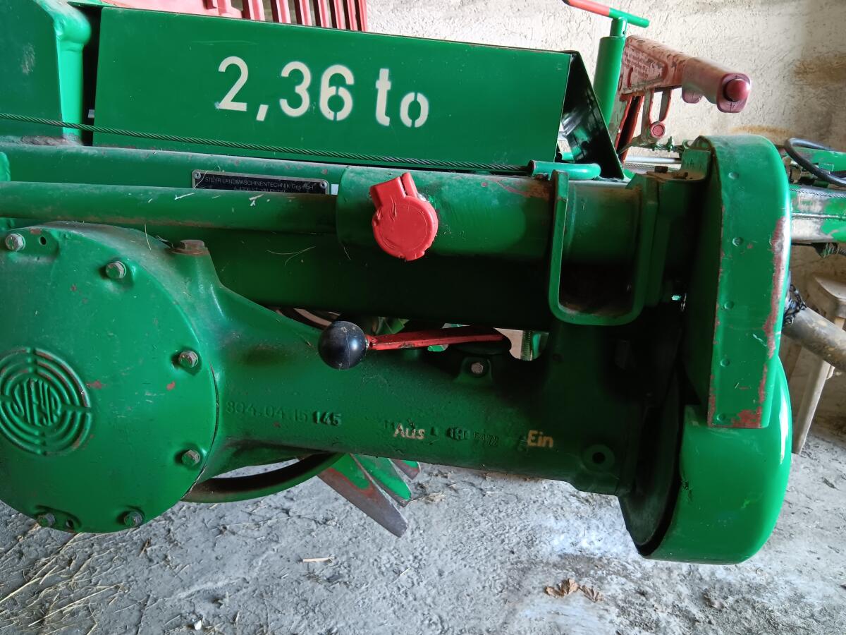 Ladewagen Steyr Hamster 8016 3