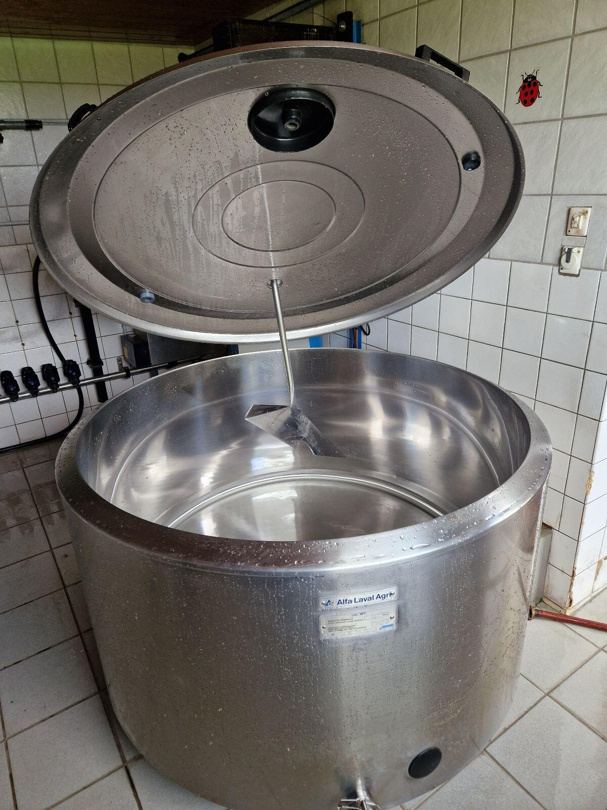 Milchtank mit Kühlung und Wärmerückgewinnung 2