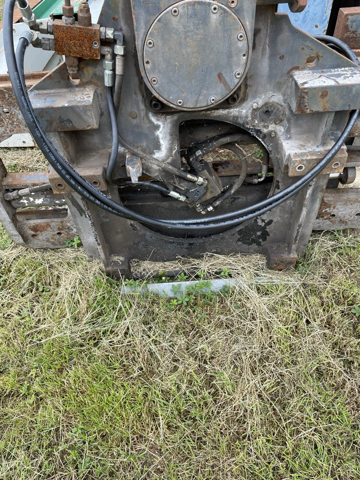 Kaup Drehgerät mit hydr. Zinkenverstellung 2