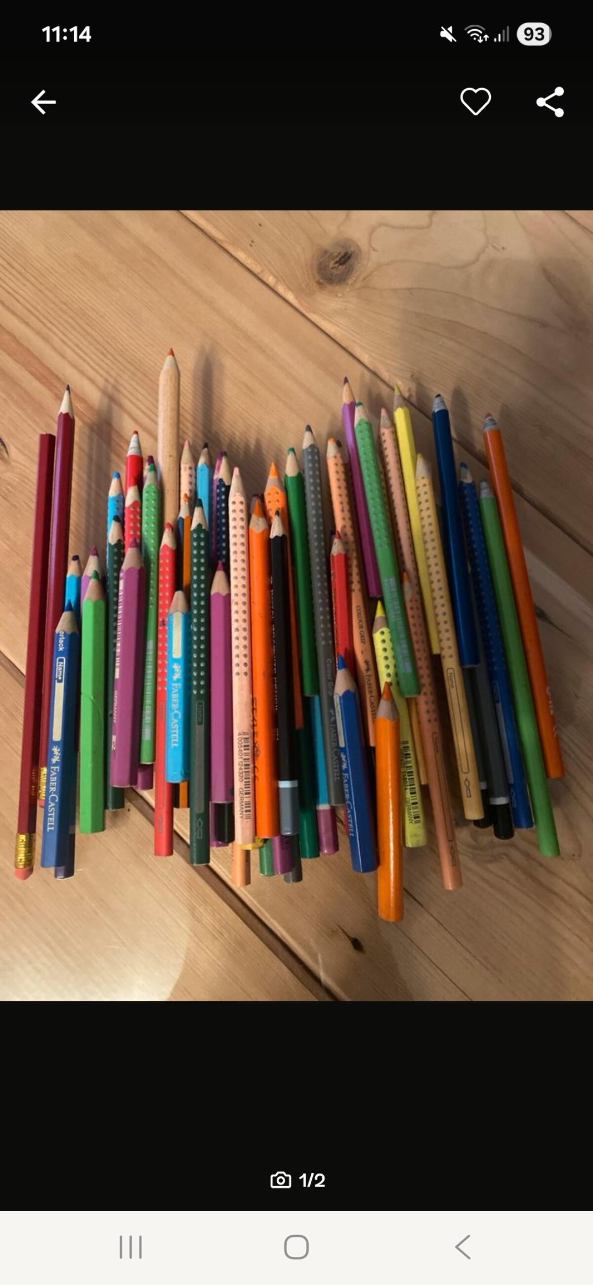 Sehr viele gebrauchte Buntstifte gesucht, DRINGEND! 1