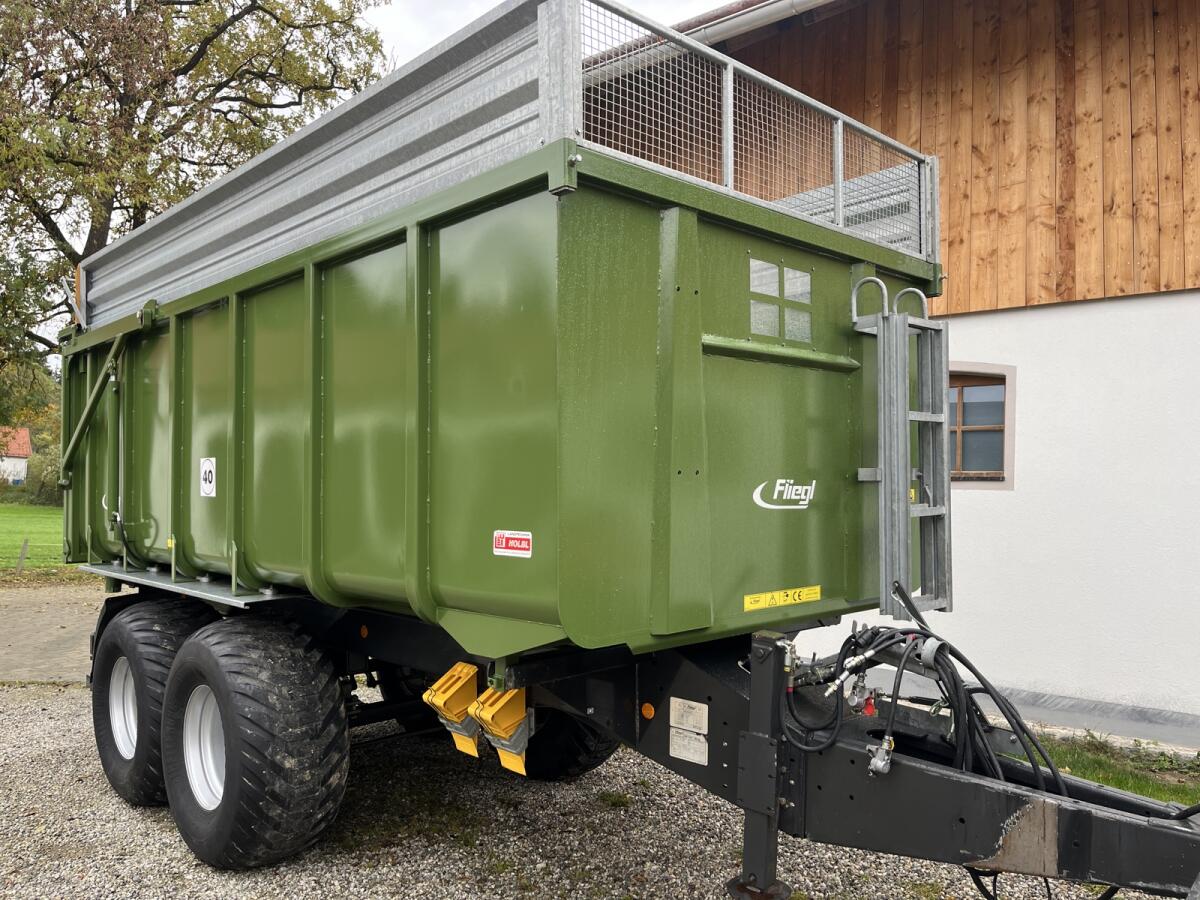 Fliegl TMK 160 Kipper Muldenkipper Anhänger 3