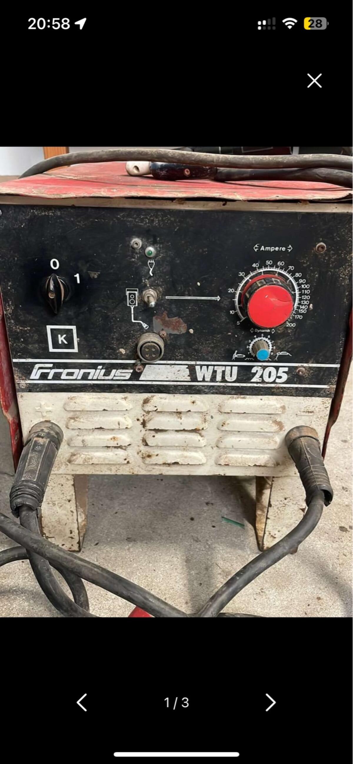 Fronius WTU 205 Elektrodenschweißer 3