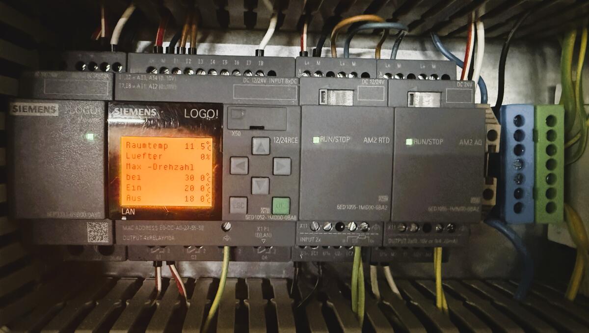 Lüftungsanlage als Set, 2 Ventilatoren inkl. Steuerung 3