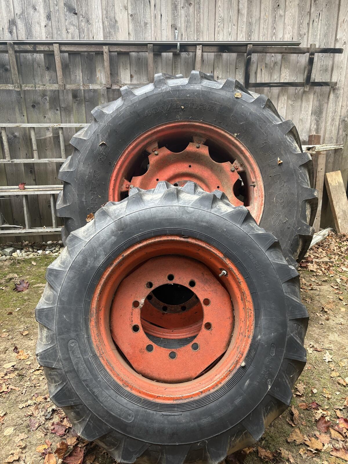 Komplettradsatz Steyr, Deutz, IHC etc. 2