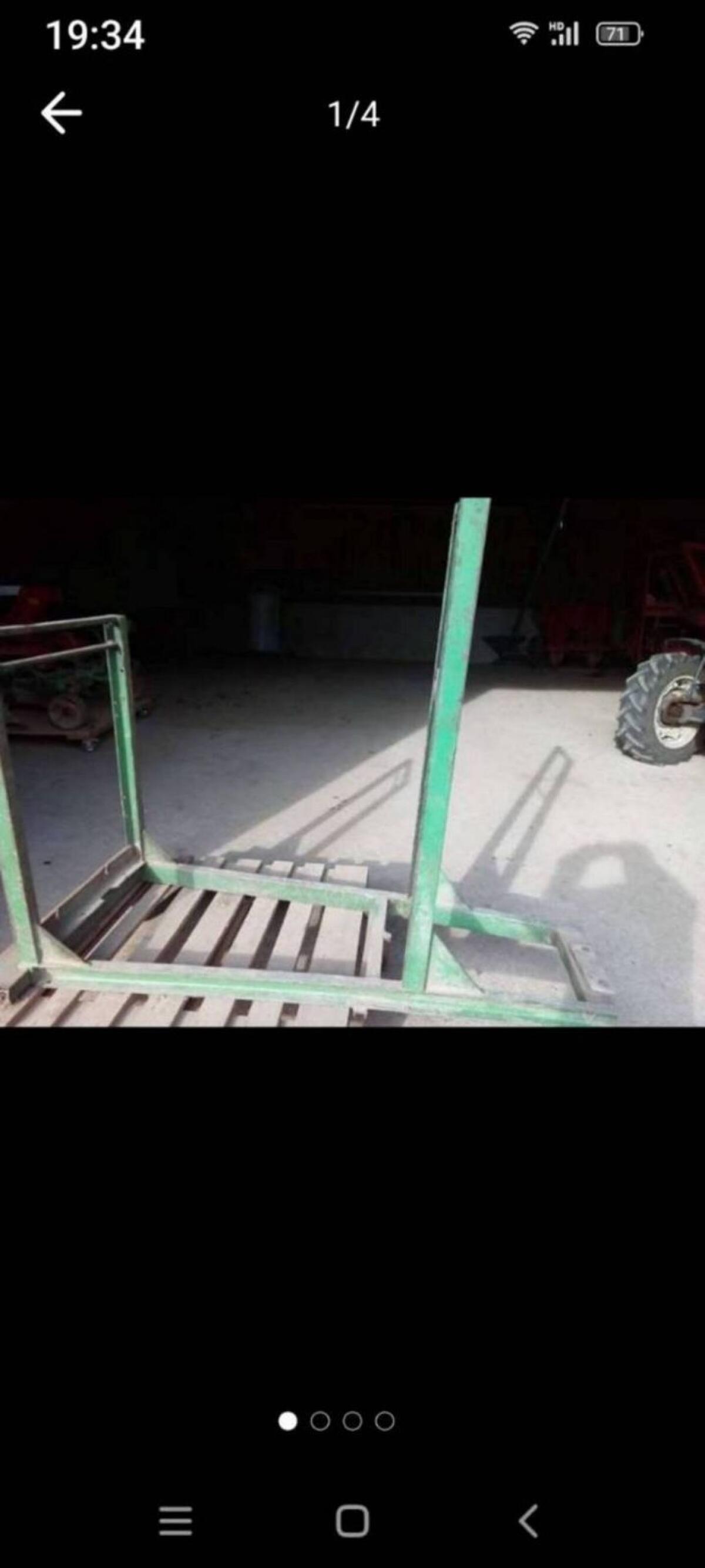Transportgestell für Holz 1