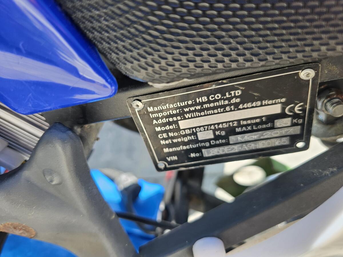 Kinder Elektromoped Motorrad 2