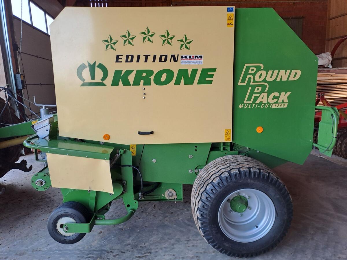 Krone RoundRack 1250 MC Rundballenpresse 1