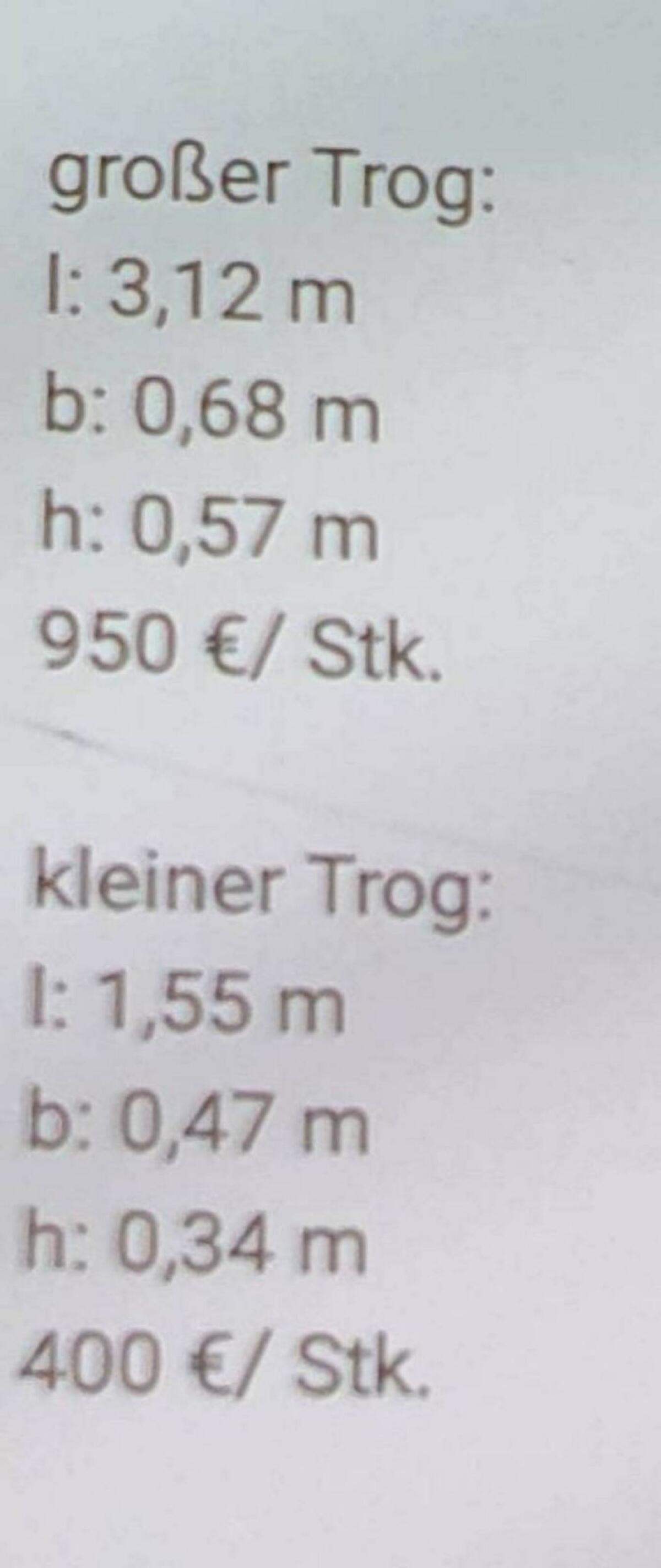 Granittröge 3