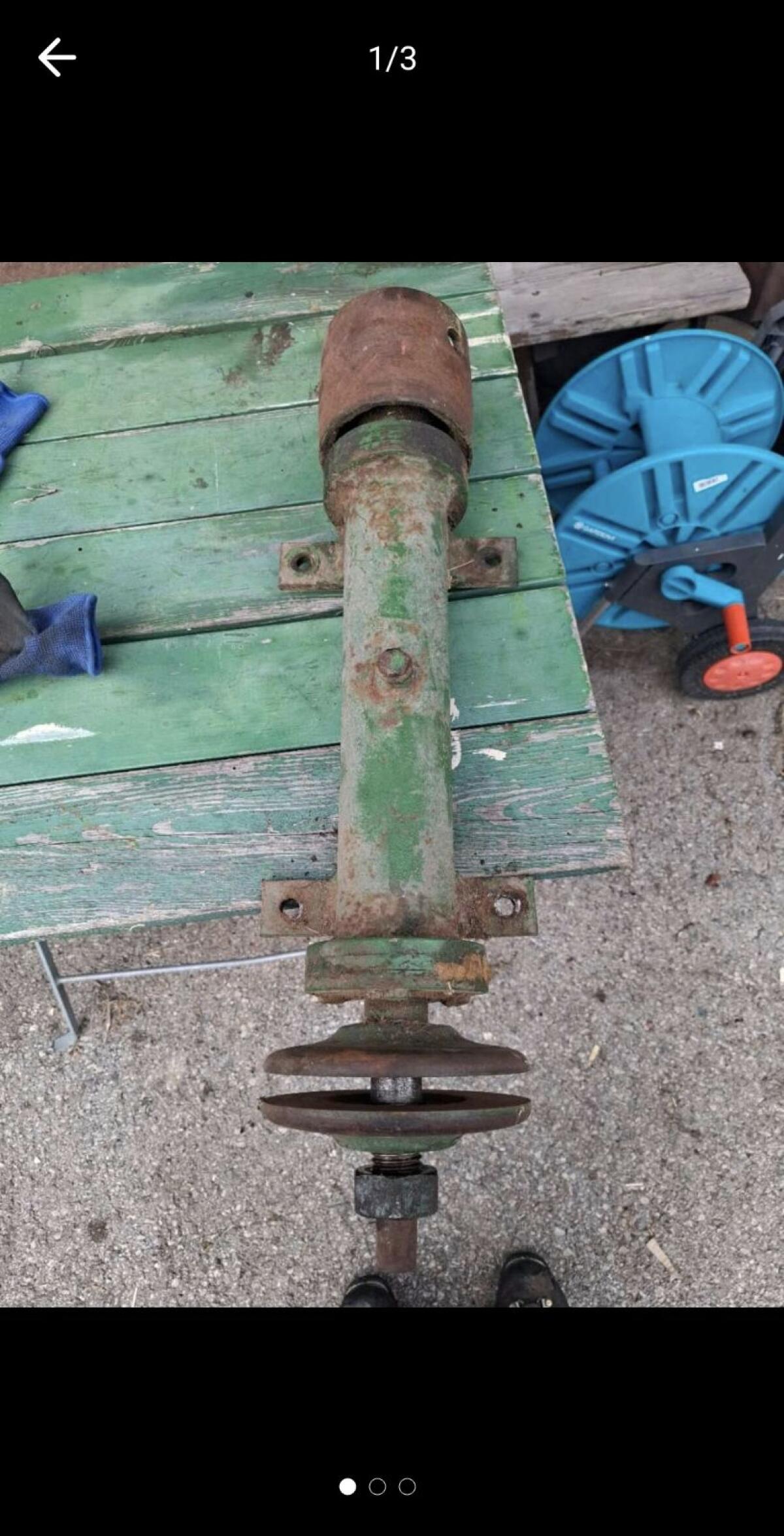 Kreissäge Welle 1