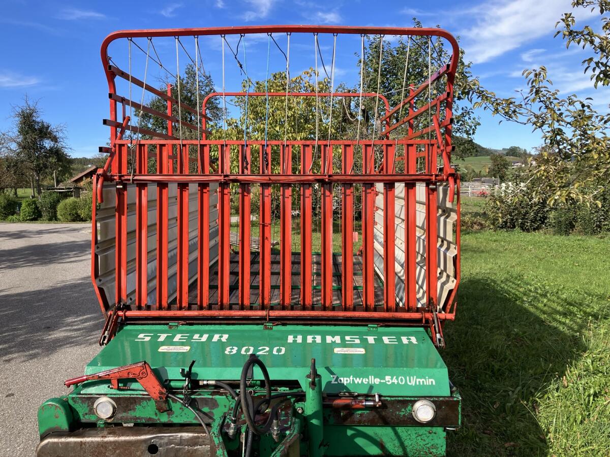 Ladewagen Steyr Hamster 8020 3