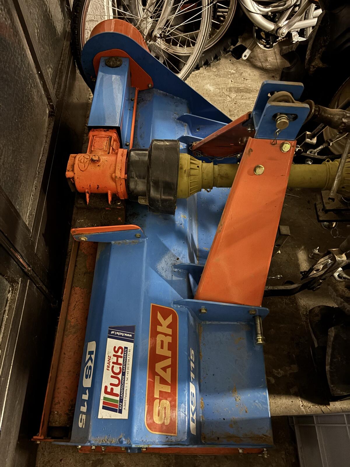 Iseki TU 1700 mit Stark Schlegelmulcher, Kippmulde 3