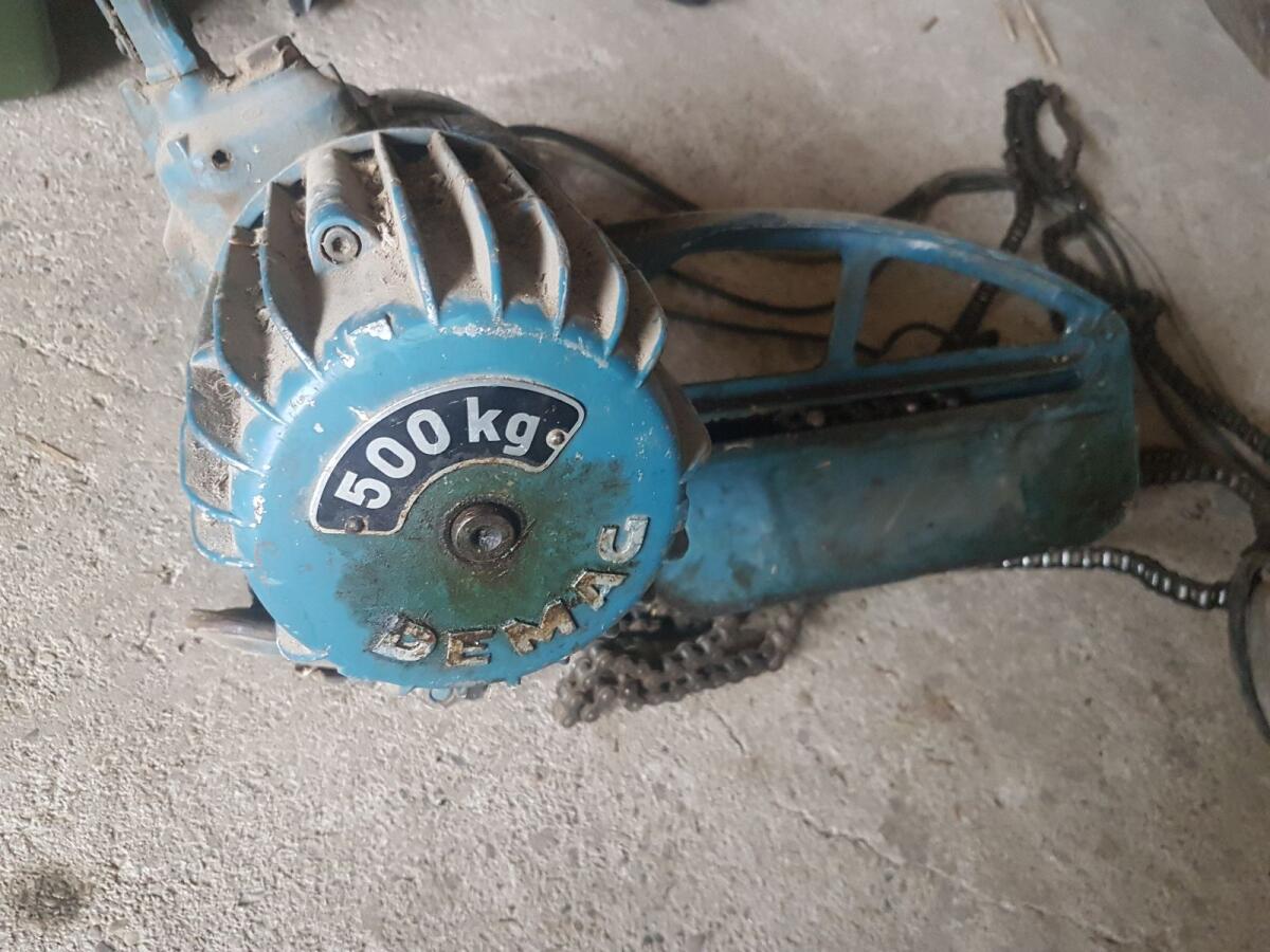 Demag Kran Kettenzug 2
