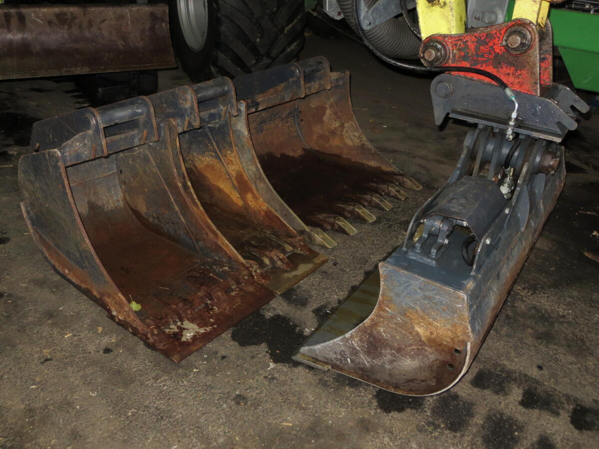 Minibagger 4,5 t mit Löffelset Yanmar B50-2A 3
