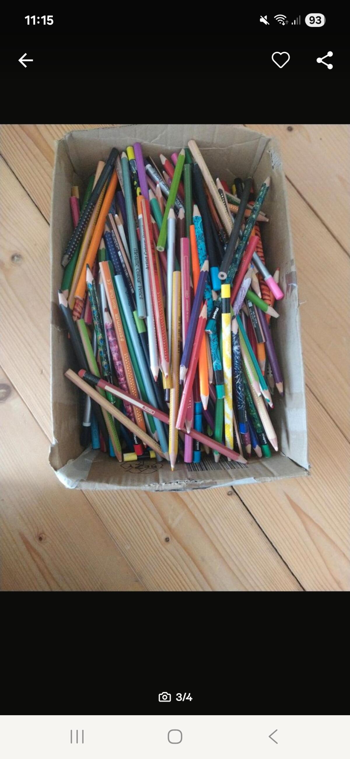 Sehr viele gebrauchte Buntstifte gesucht, DRINGEND! 2