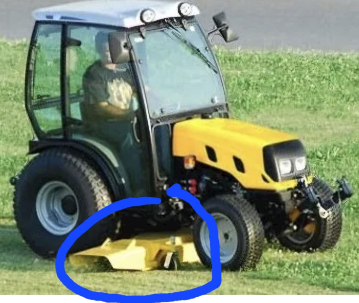 Mulcher Mähwerk Zwischenachsmähwerk BCS Pasquali Era 9.40 3