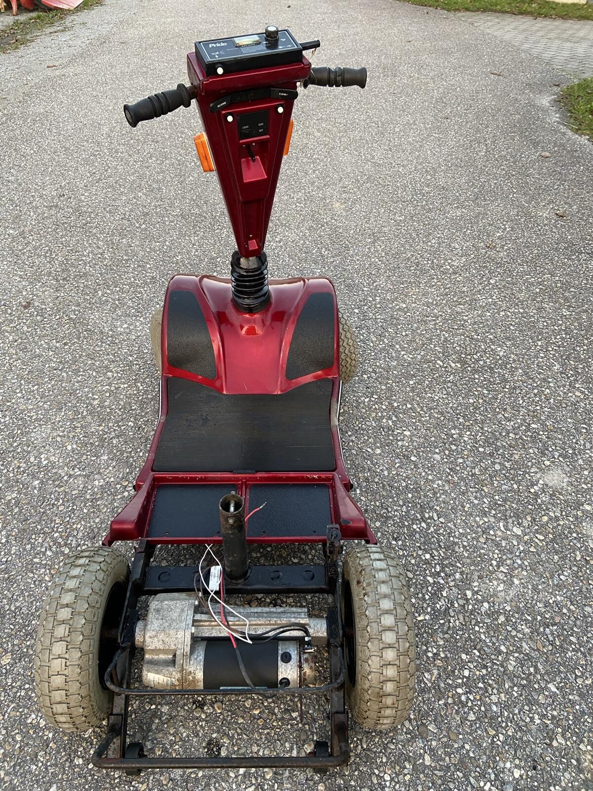 Bastlerobjekt Pride Health Care Scooter 2