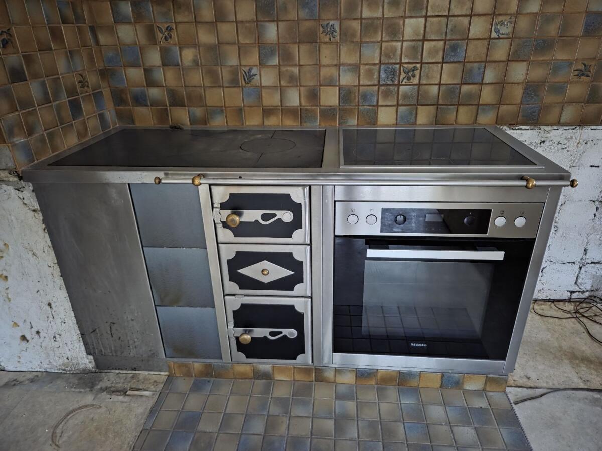 Etagenherd Gas mit Miele Backofen/Herd Kombi H2267-1EP 2