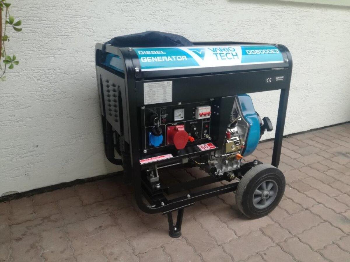 7 kW Dieselaggregat Vario Tech DQ8000E3 3